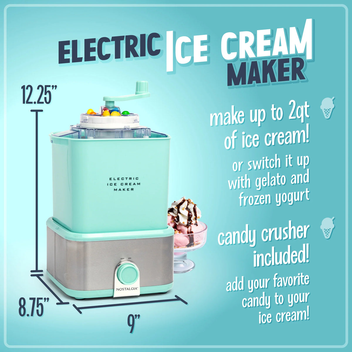 2-Quart Electric Ice Cream Maker W460532