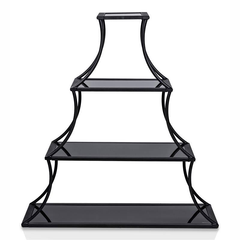 Industrial Metal 4-Shelf Bookcase L33900