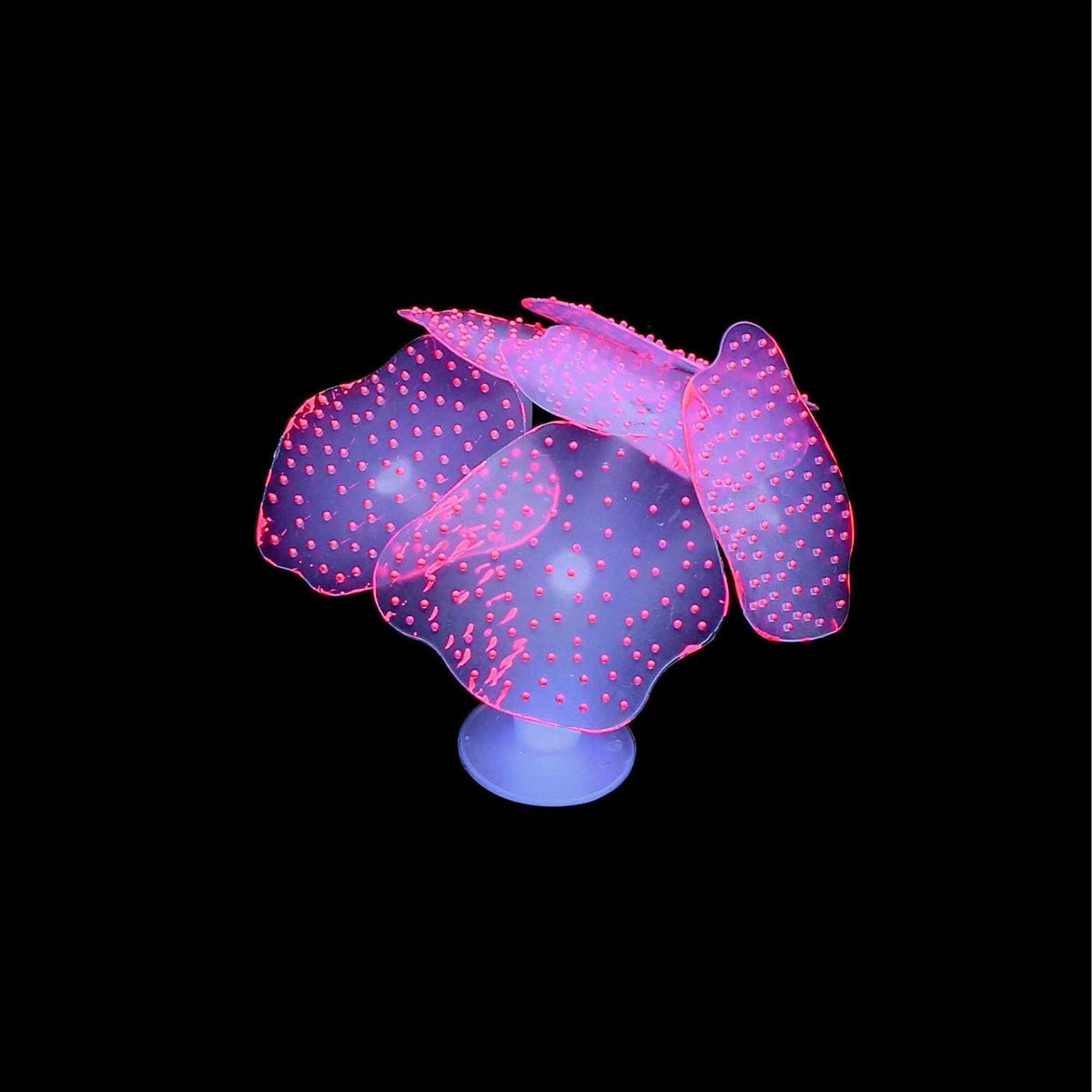 4 Pack Glow Silicone Aquarium Decorations D845650