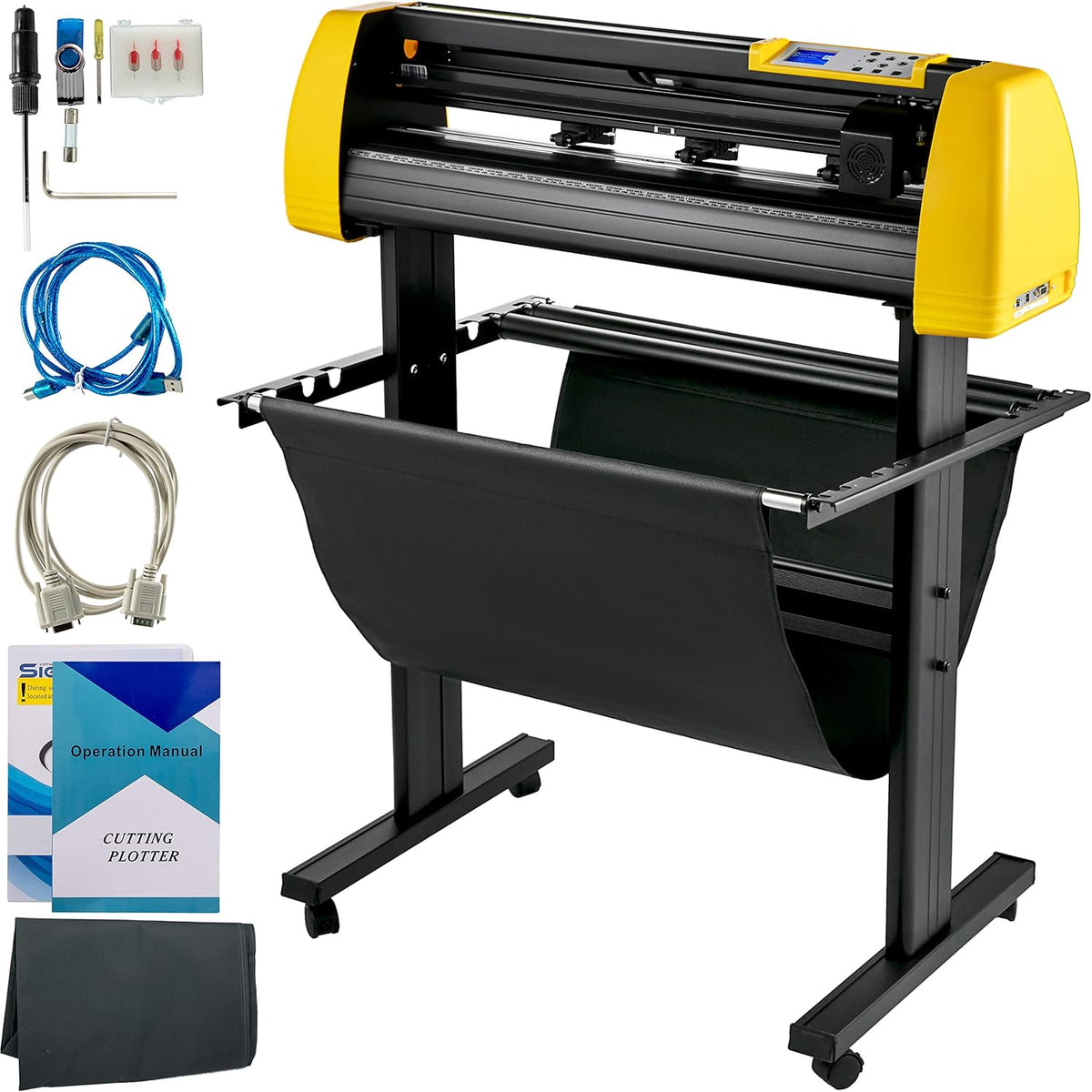 Vinyl Cutter Machine, 34 in Plotter Printer with Floor Stand U2184