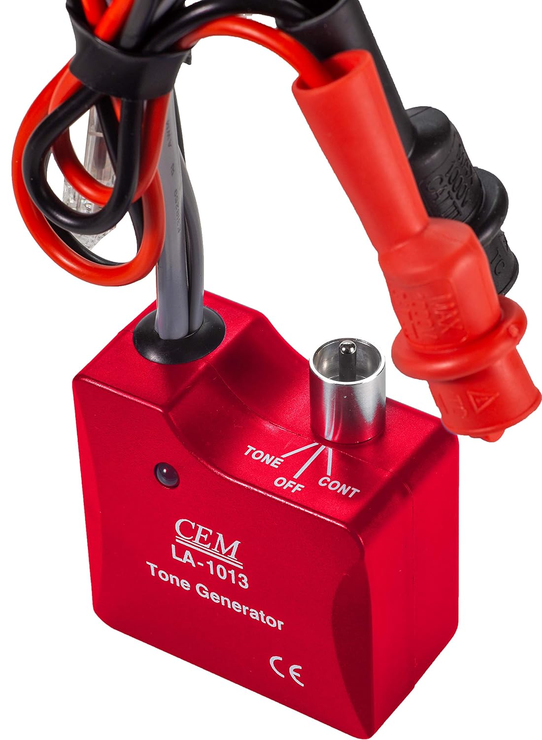 Tone and Probe Wire Trace and Cable Test Kit with RJ11, RJ45, and Alligator Clips F235