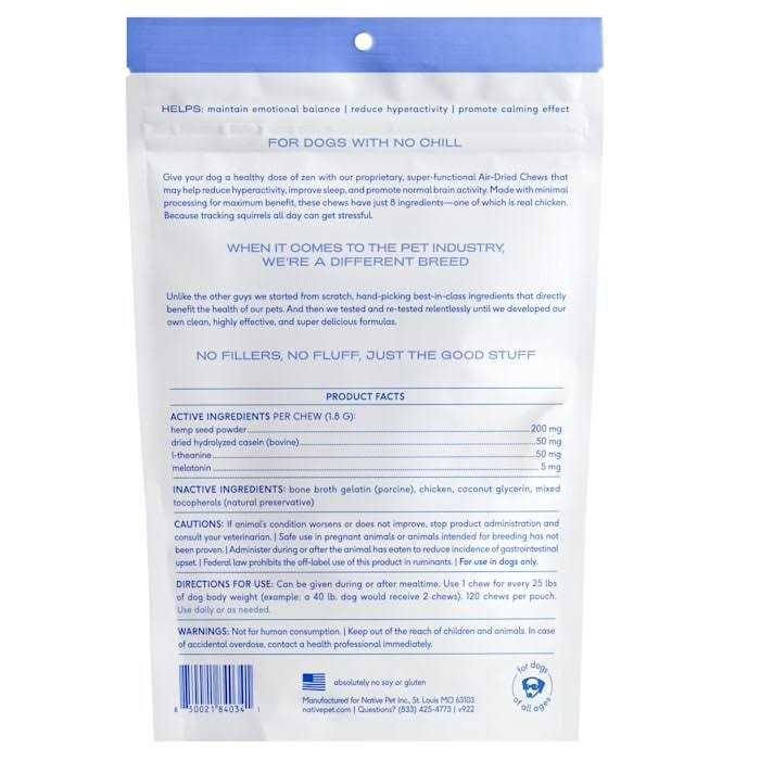 Calming Chews for Dogs Q356