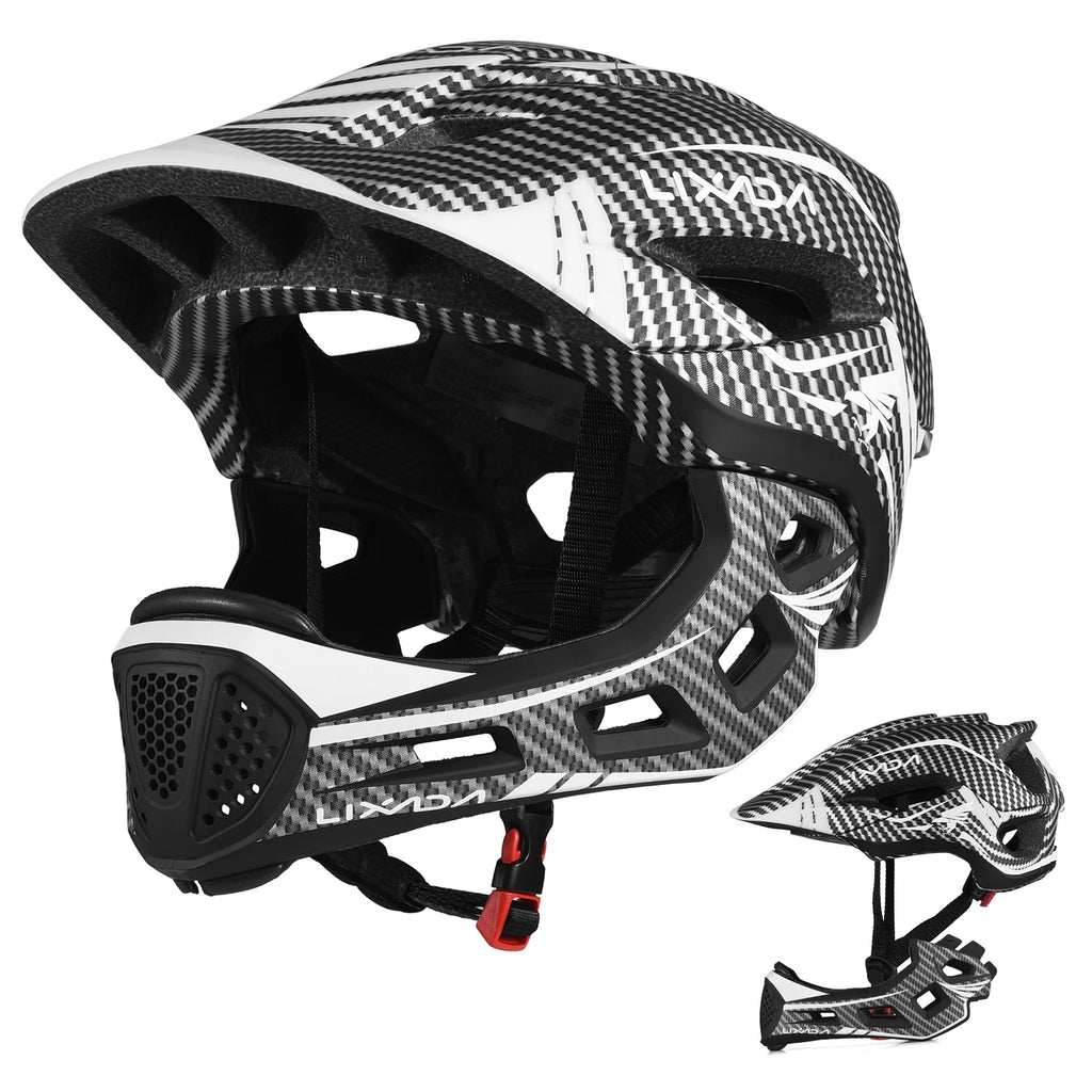 Kids Detachable Full Face Bike Helmet H342936