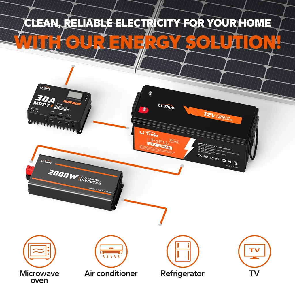 12V 200Ah Lithium LiFePO4 Battery X550586