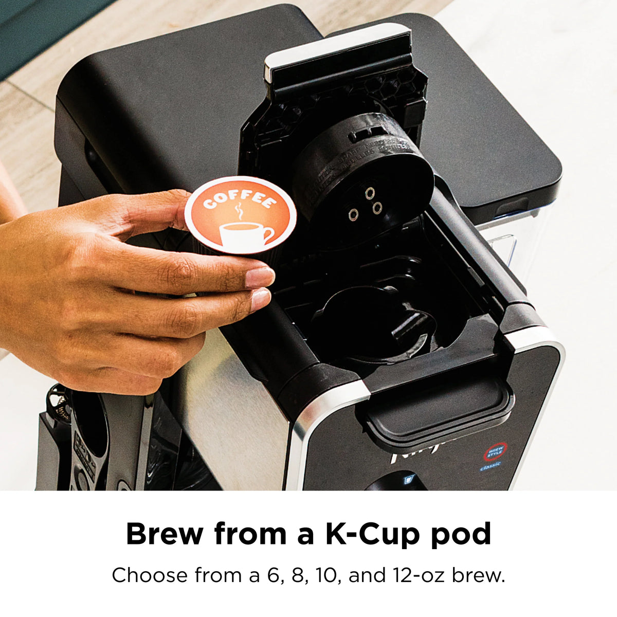 12-Cup Drip Coffee Maker with Glass Carafe K42052