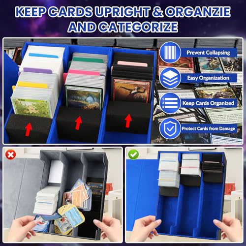Trading Card Storage Box with Dividers L767742