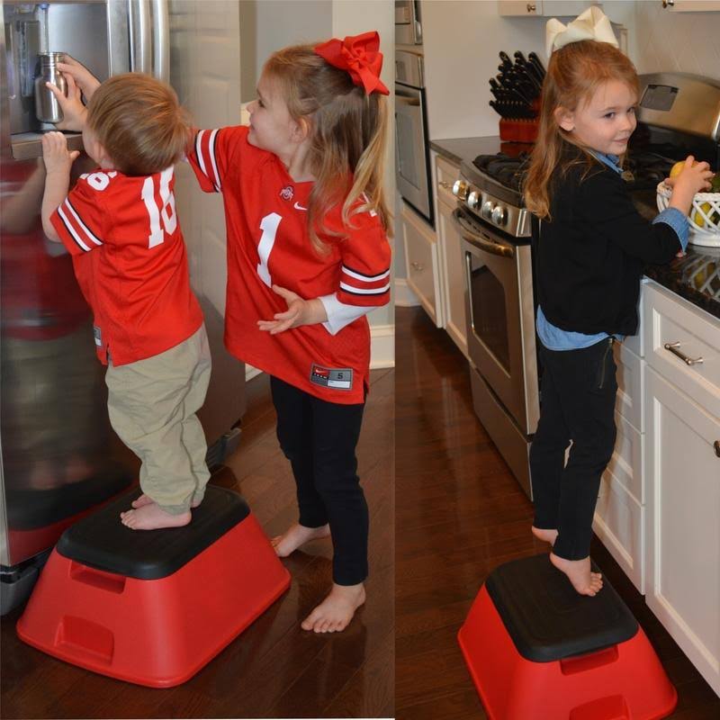 Red Anti-Tip Stool L84903