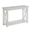 White Console Table X244