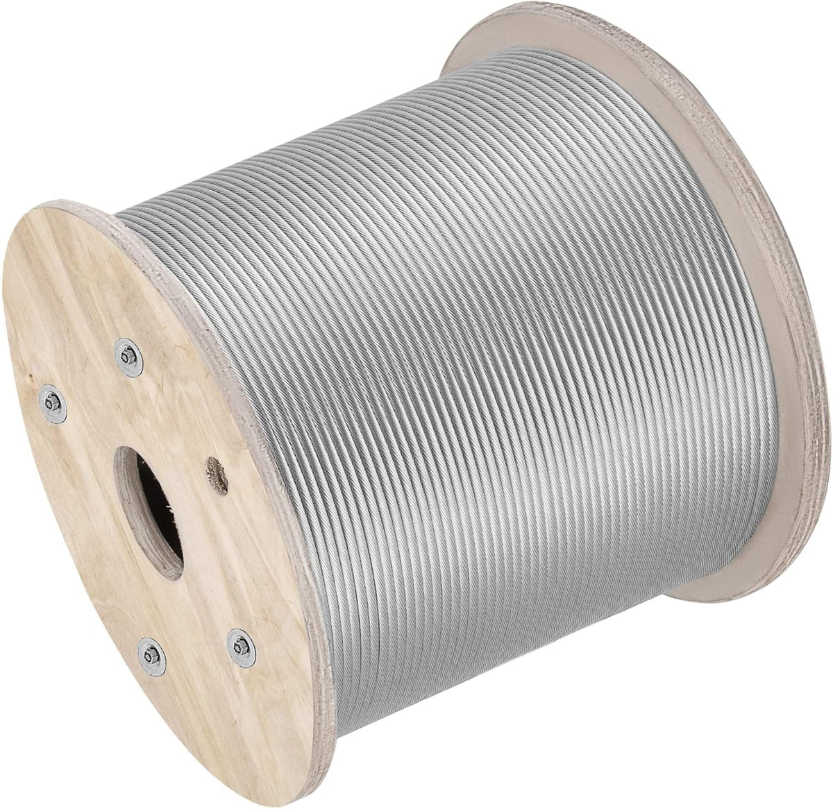 304 Stainless Steel Cable 1/4 Inch 7 X 19 Wire Rope 200Feet H379886