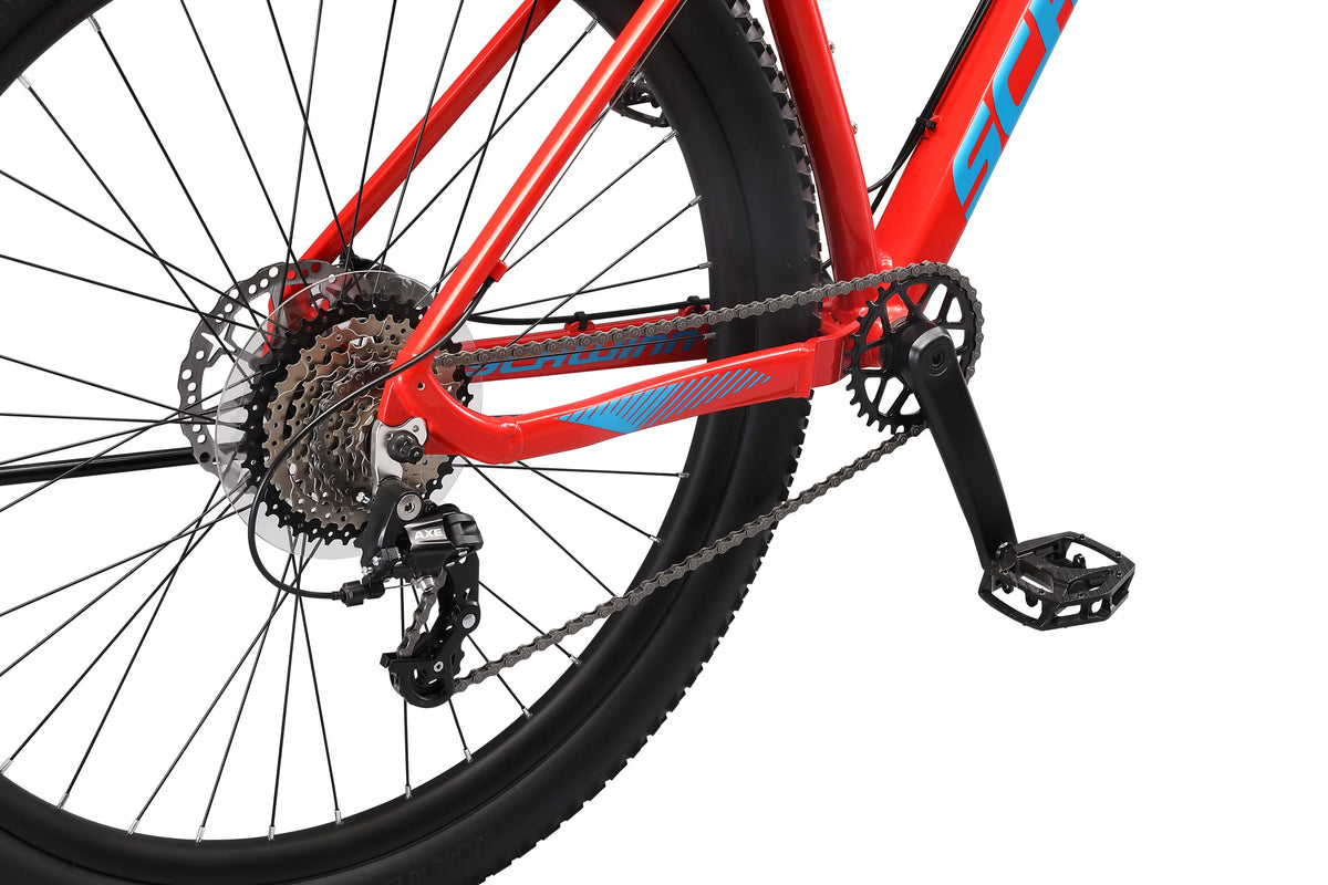 29 inch Mens Mountain Bike, 19 inch Frame Adult Bicycle, Red G30728