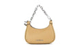 Camel Pebbled Leather Crossbody Handbag S779