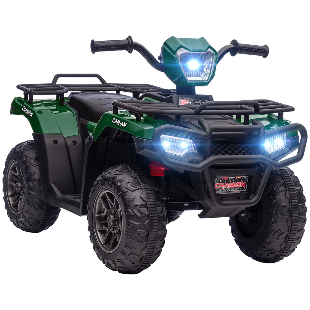 12V Kids ATV 4 Wheeler Green D139