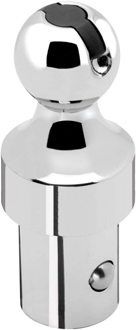 2-5/16" High Rise Pop-in Ball for Under-Bed Bolt-On Gooseneck Head, Silver L13227