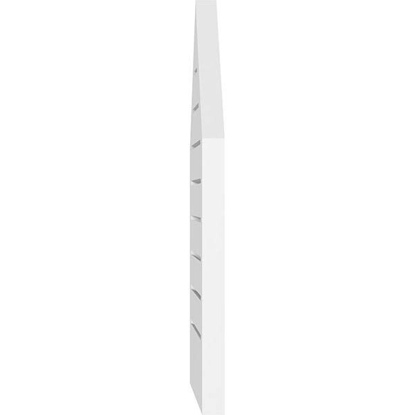 Peaked Top Surface Mount PVC Gable Vent Q899