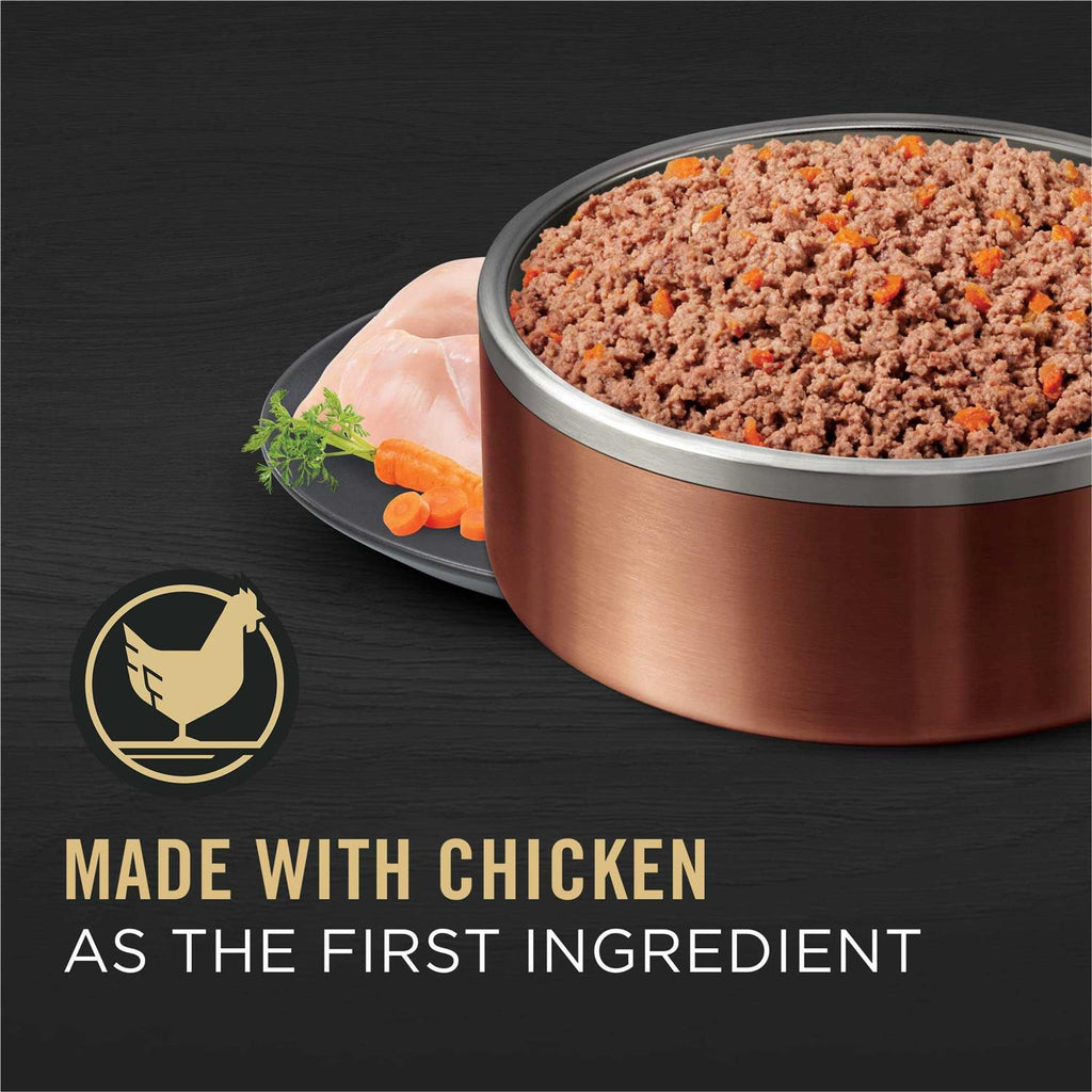 High Protein Wet Dog Food Chicken and Carrots Entree G7112