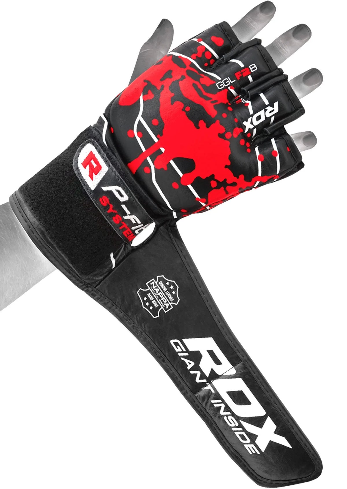 Small Cowhide Leather MMA Gloves V580211