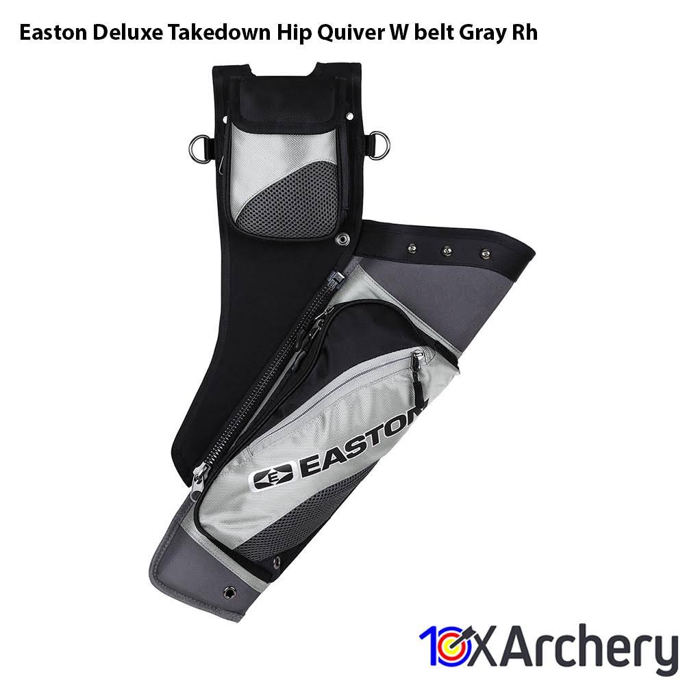 Deluxe Takedown Hip Quiver with Belt Gray RH T1707