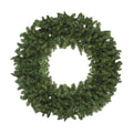 60 in. Unlit Artificial Canadian Pine Christmas Wreath E7682