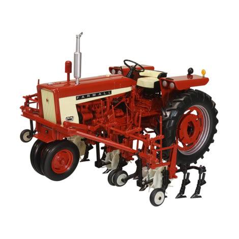1/16 Scale International Harvester Farmall 504 Narrow Front Tractor with Four Row Cultivator B147
