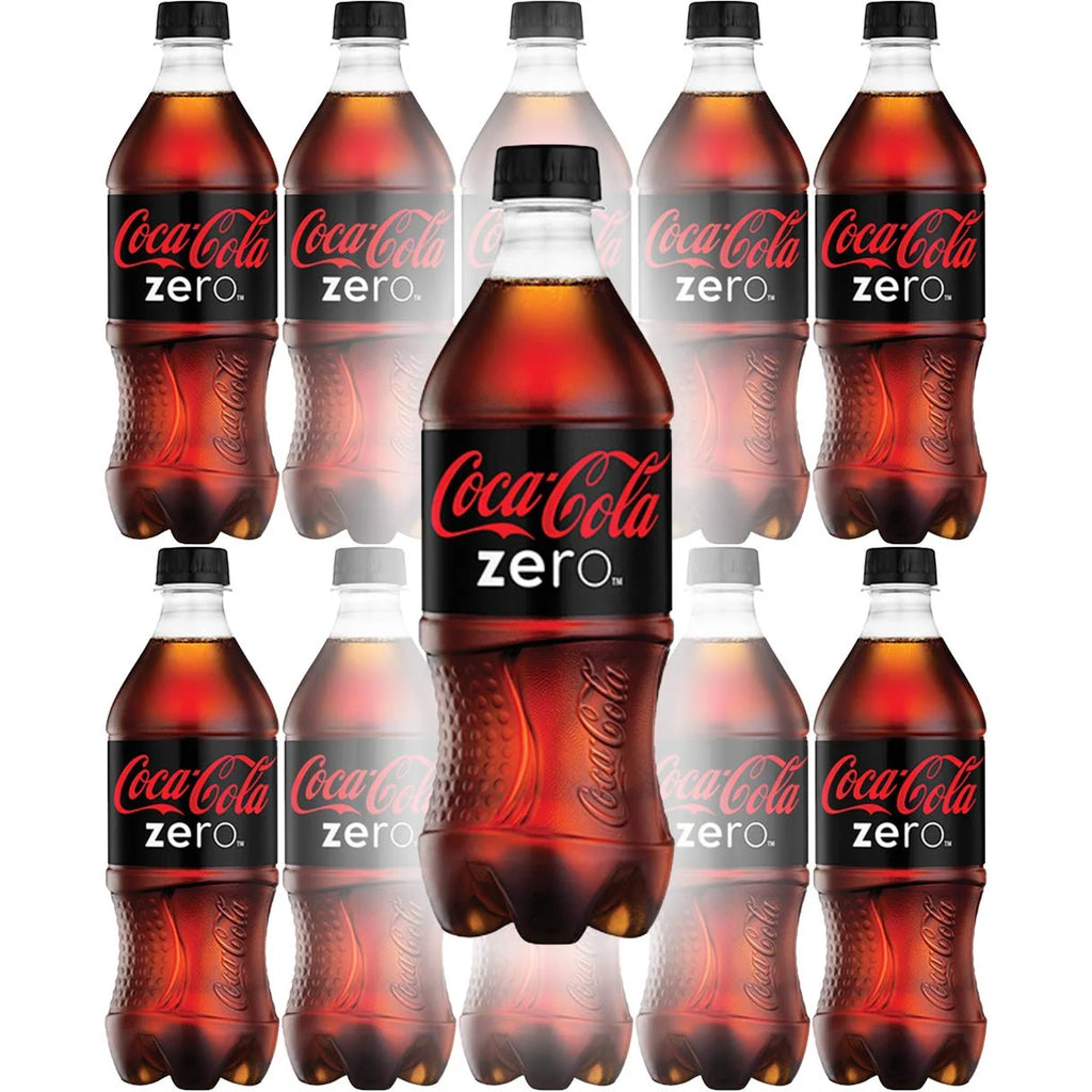 Zero Sugar Soda 20oz Bottles Pack of 12 T614063