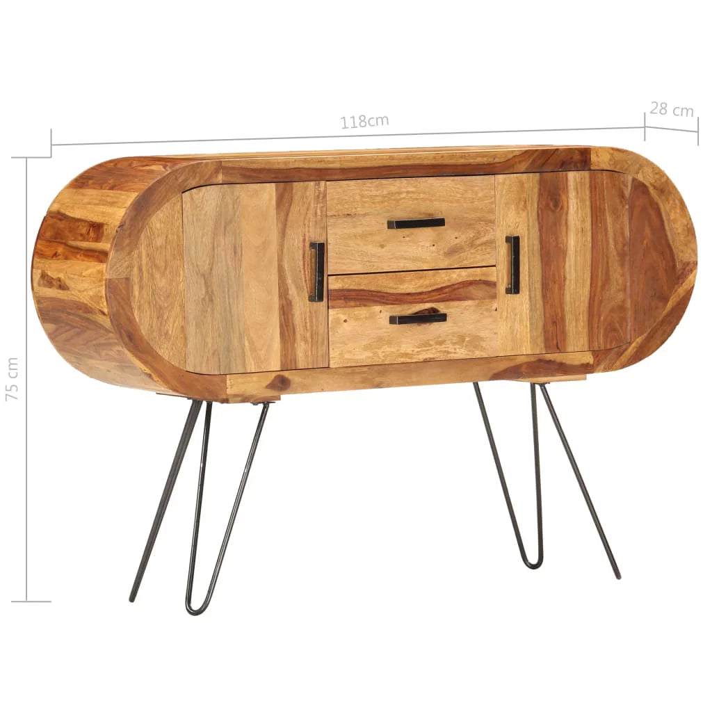 Solid Sheesham Wood Sideboard M501