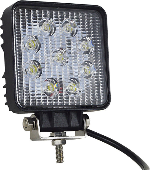 10 Pcs 4 inch 27W Flood LED Work Light Bar X59968