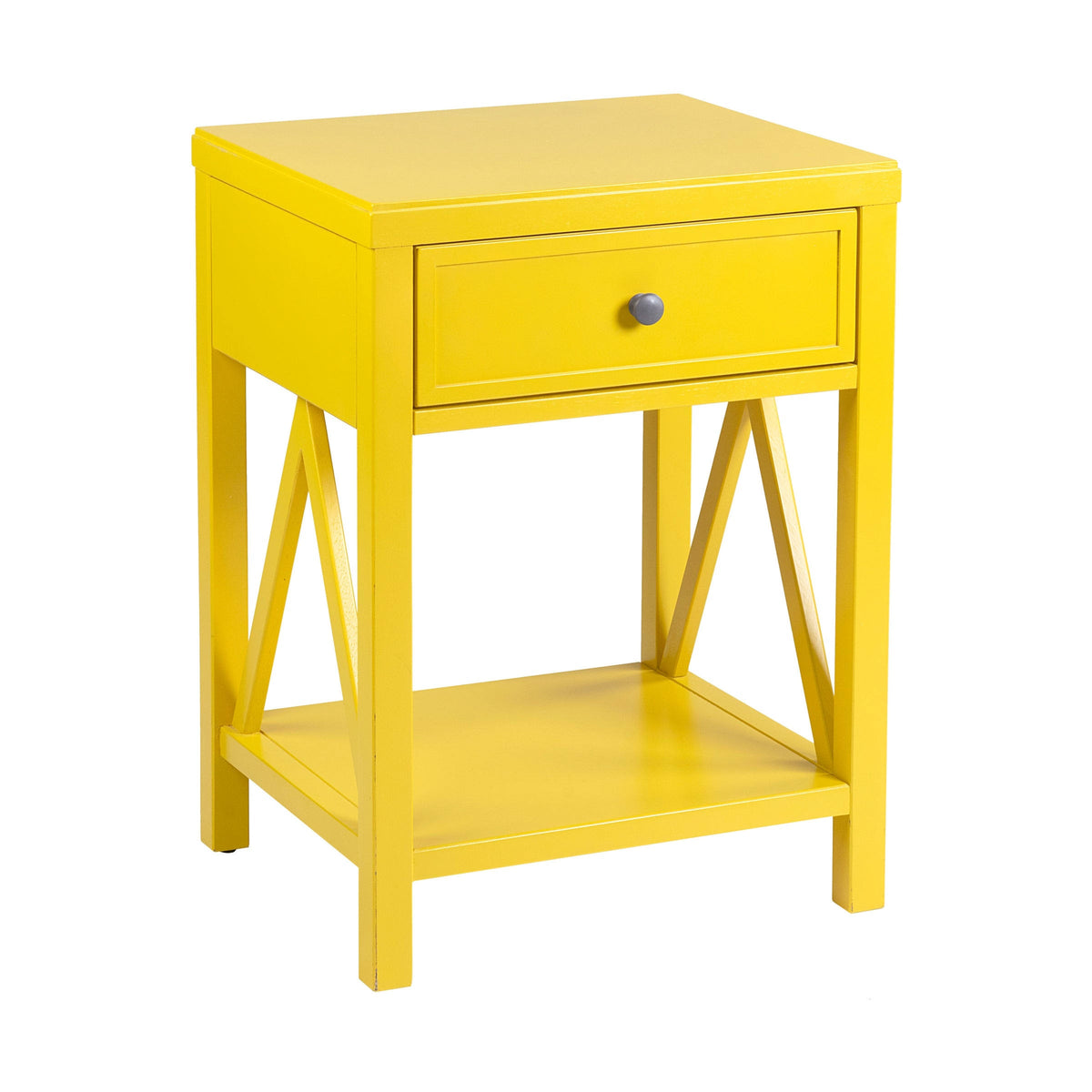 Acacia Wood End Table L8907