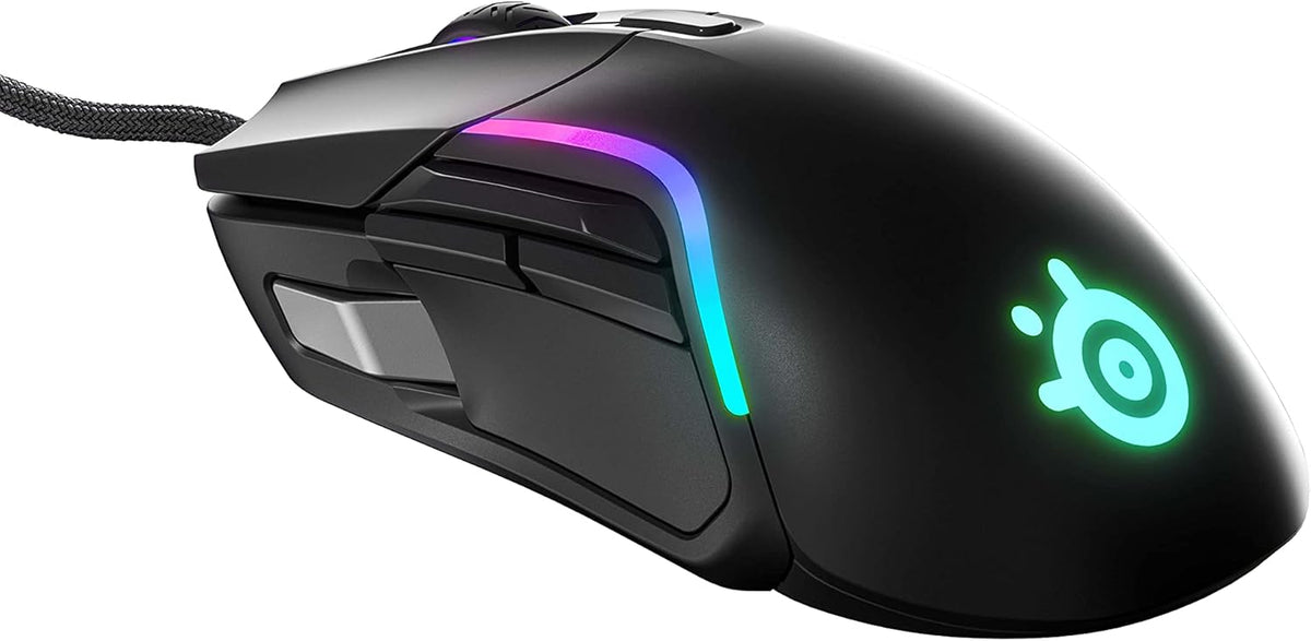 Black Gaming Mouse with 18,000 CPI Optical Sensor C354361