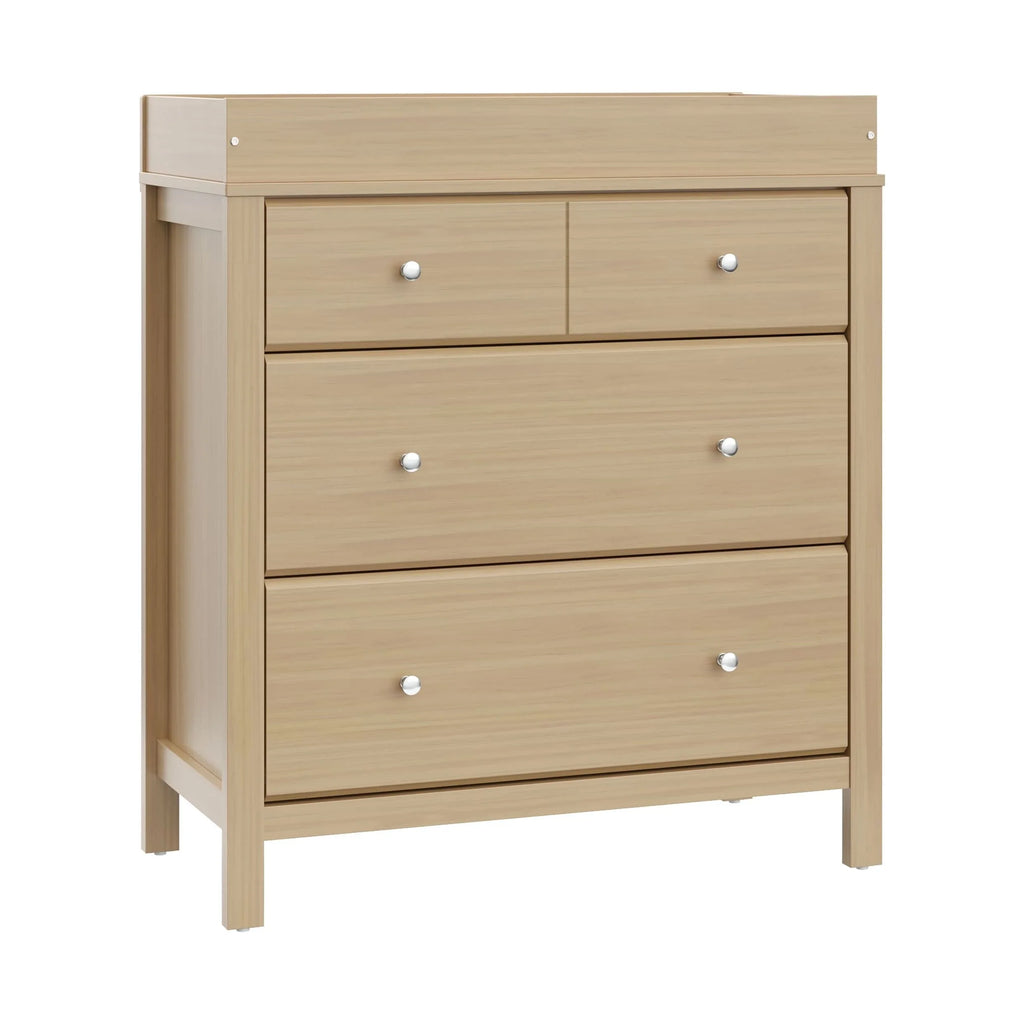 3 Drawer White Dresser B9150