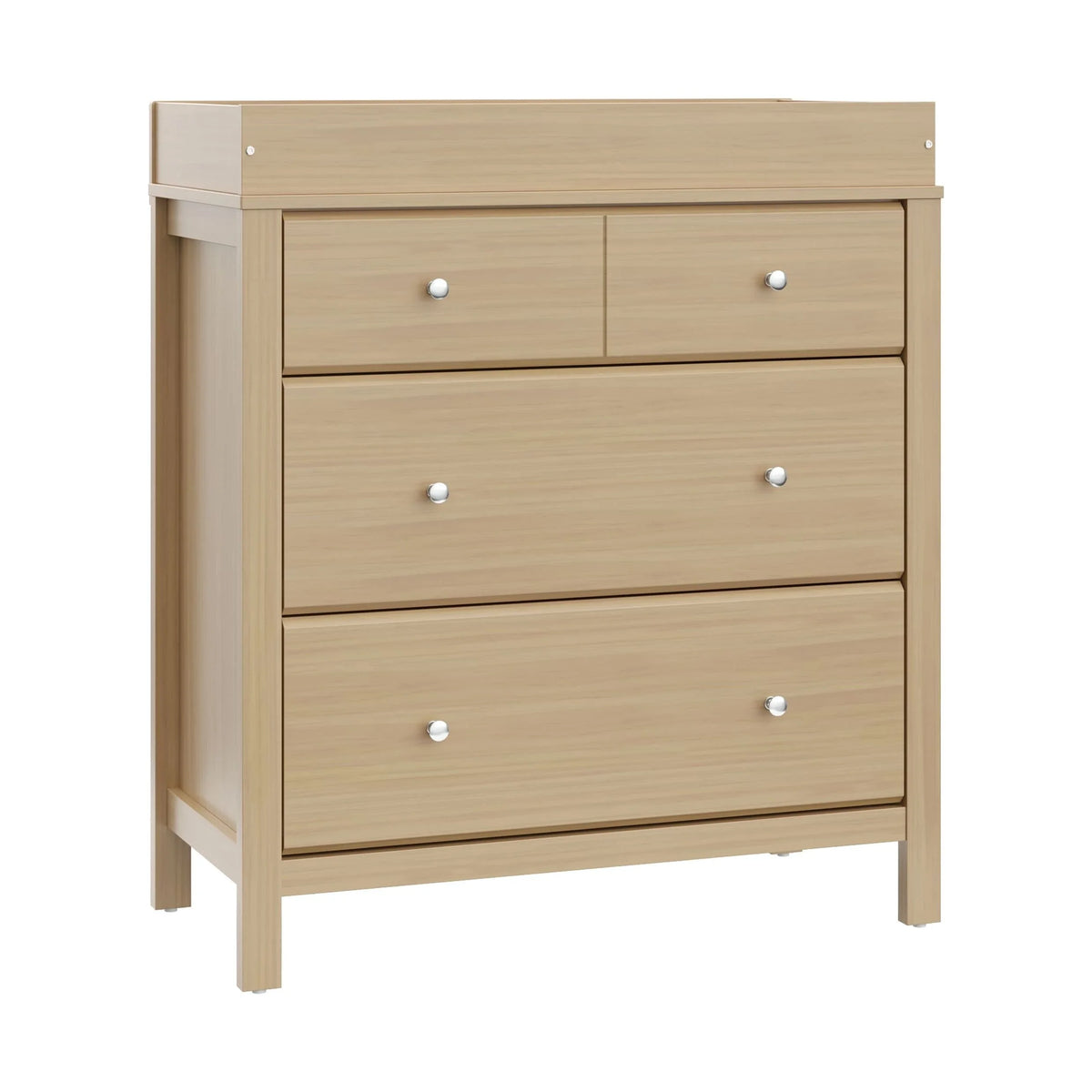 3 Drawer White Dresser B9150