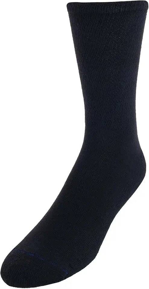 Big and Tall Diabetic Circulatory Crew Work Socks 4 Pairs J328