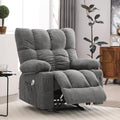 Grey Vibration Massage Heat Recliner Sofa P80331