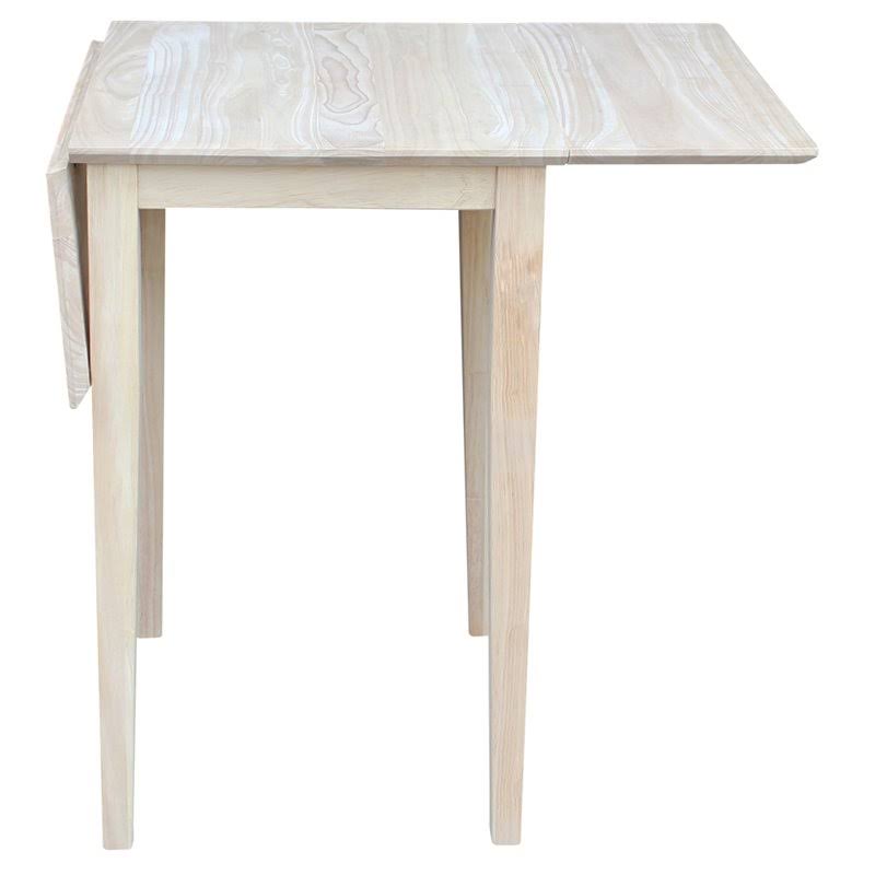 Unfinished Drop Leaf Folding Dining Table O725