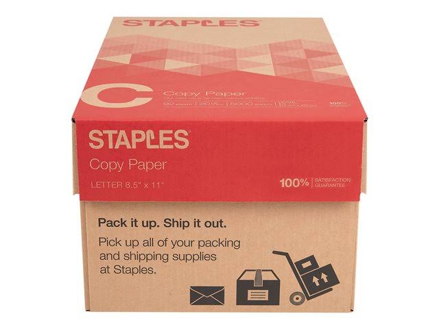 8.5x22 x 11x22 Printer Paper 20 lbs. 92 Brightness 500/Ream 10 Reams/Carton U2830