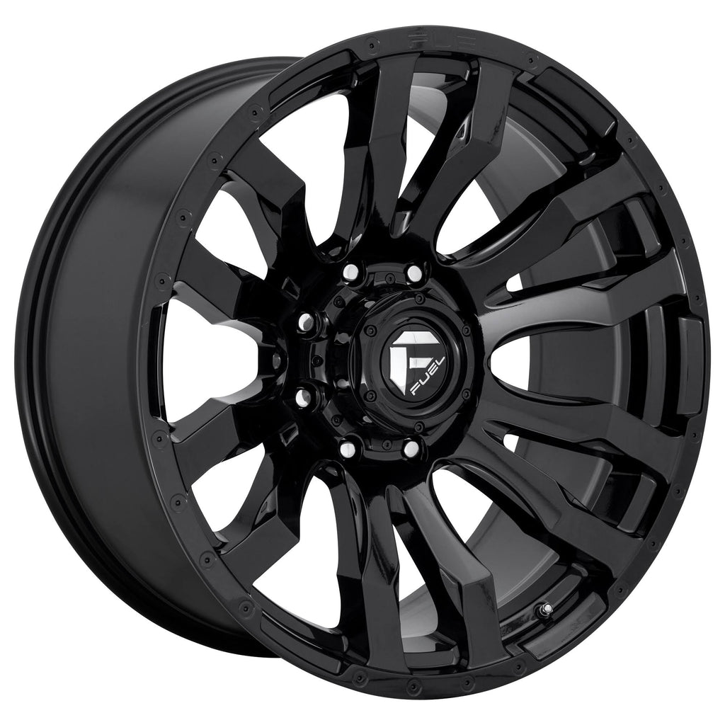 Gloss Black Fuel Offroad Wheels C225