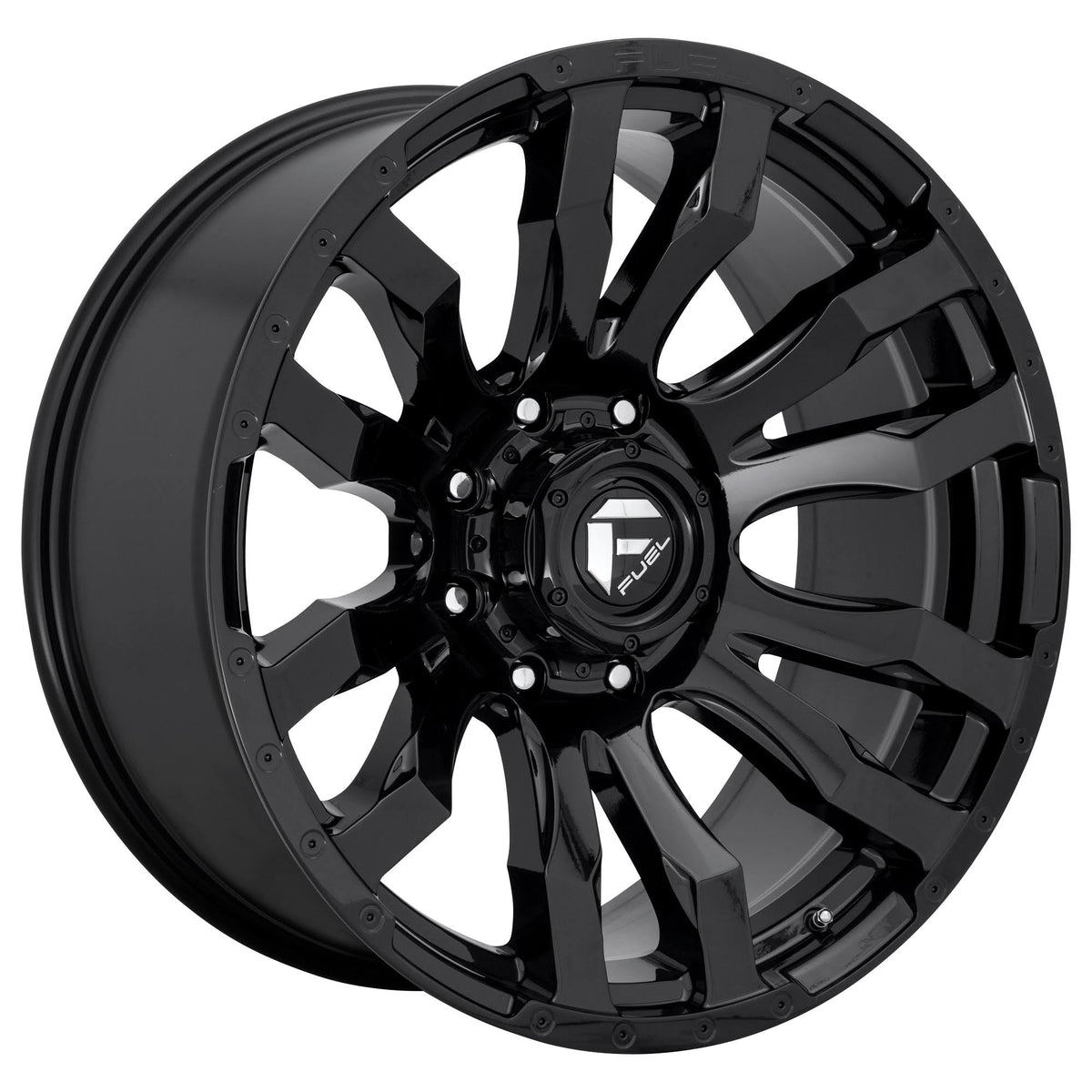 Gloss Black Fuel Offroad Wheels C225