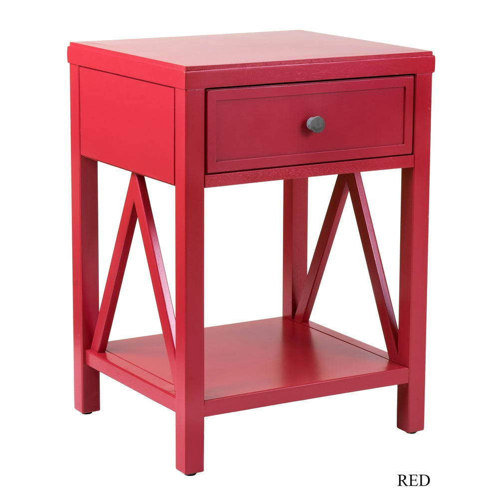 Acacia Wood End Table L8907