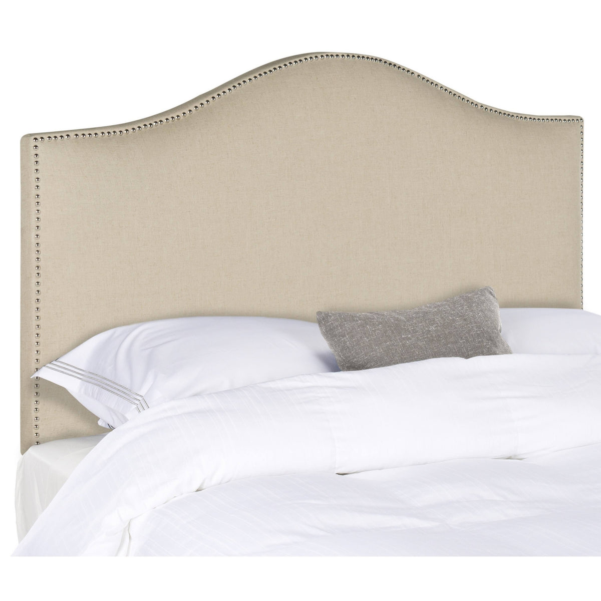 Silver Nail Head Full Headboard F69923