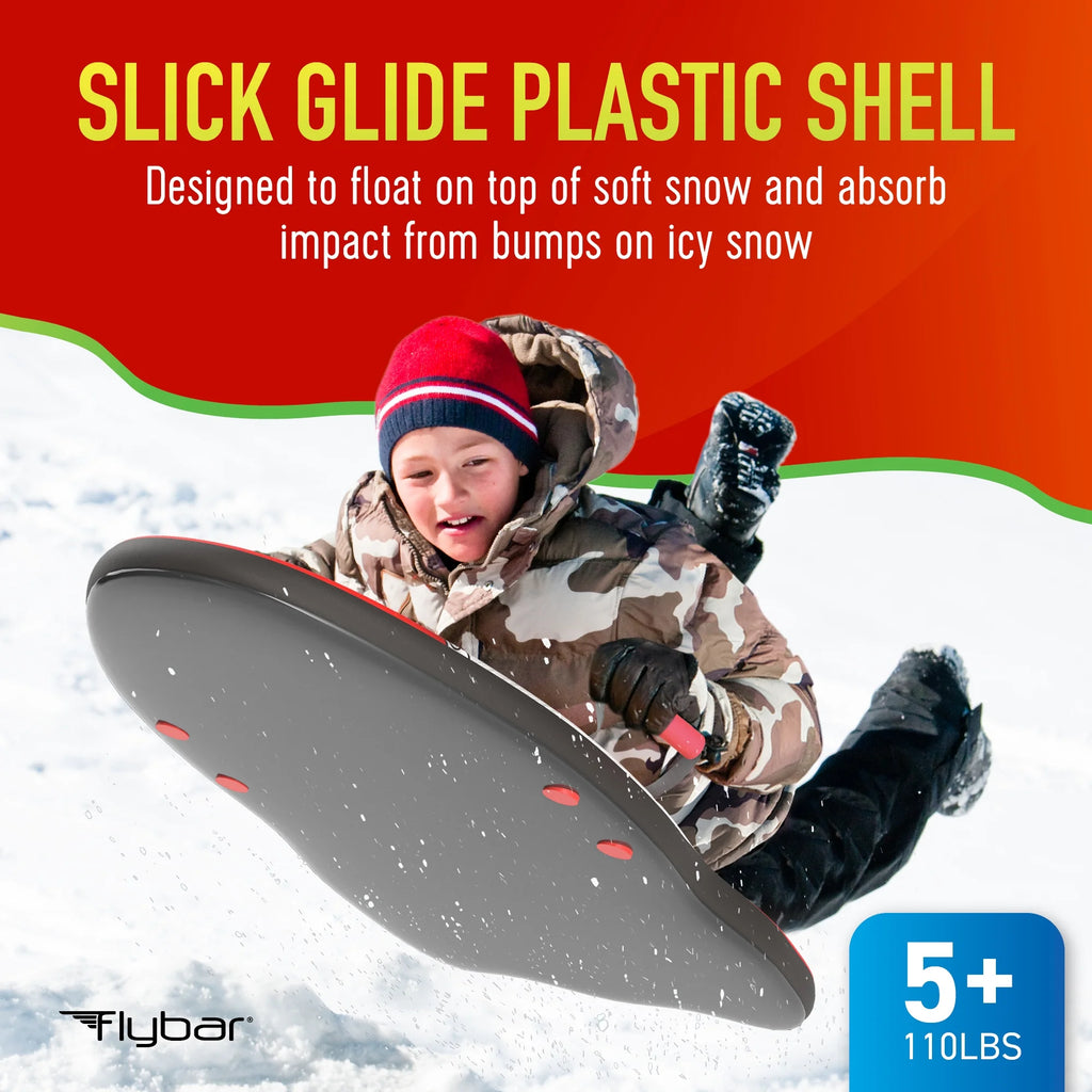 36' Rocket Foam Toboggan Snow Sled for Kids O4384