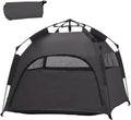 Dark Gray Pop Up Dog Tent with Carrying Bag G6677