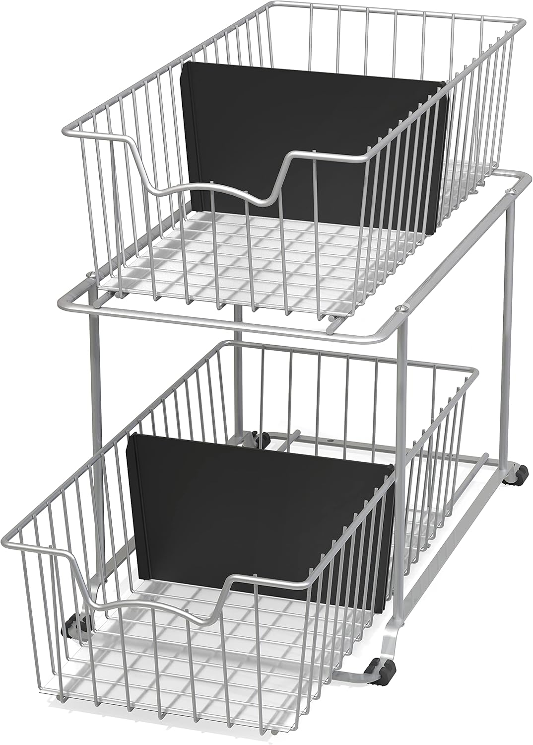 2 Tier Wire Basket Drawer Organizer X185