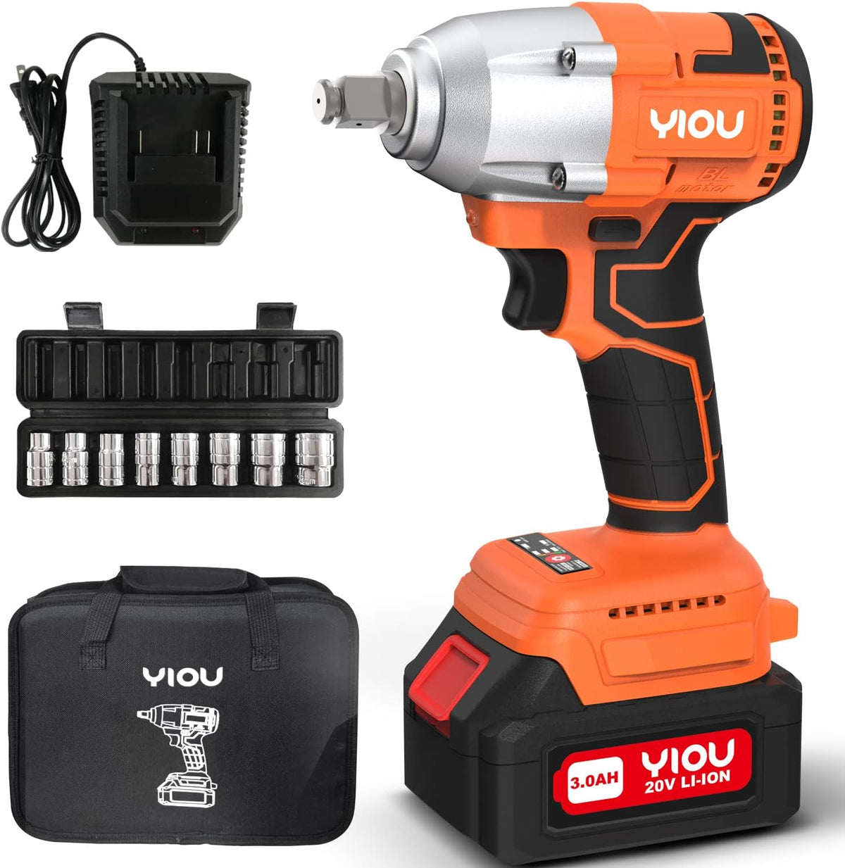 20V MAX Cordless Brushless Impact Wrench 1/2 inch D5950