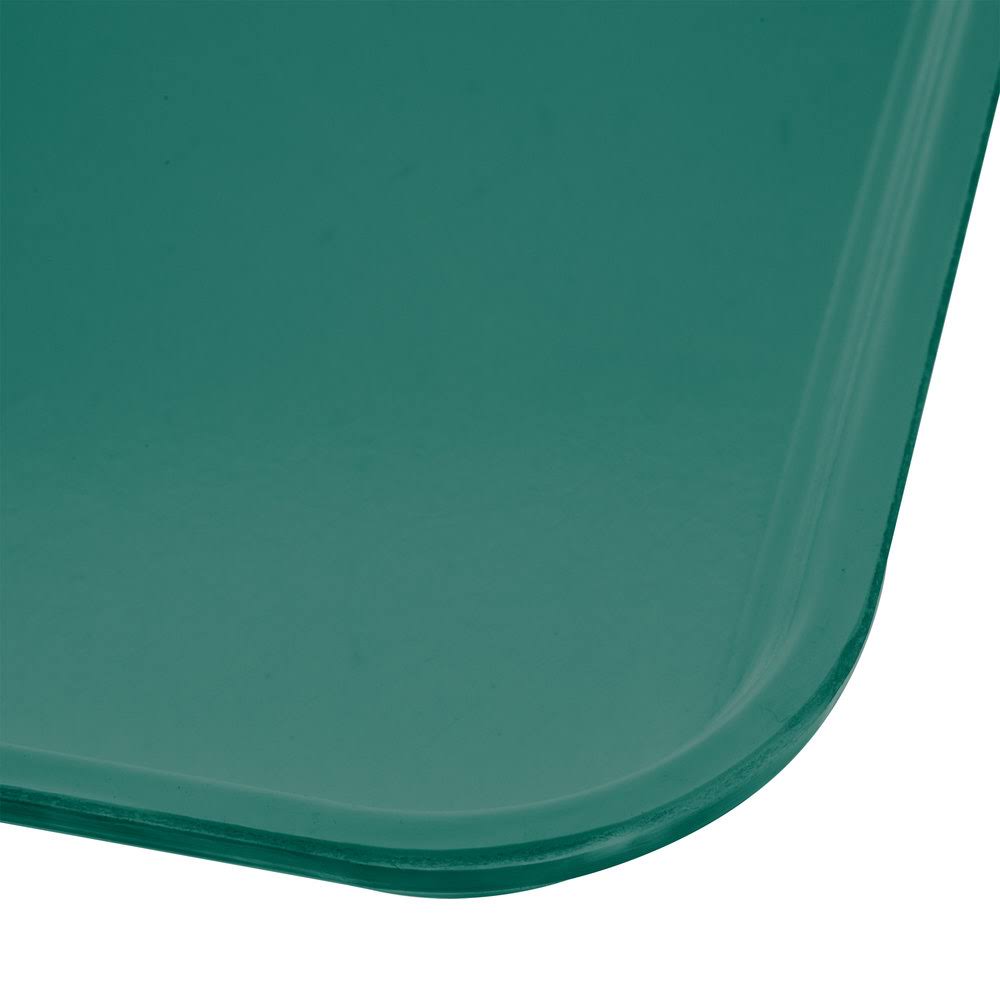 Forest Green 18x22 x 26x22 Fiberglass Tray - 6/Case X640