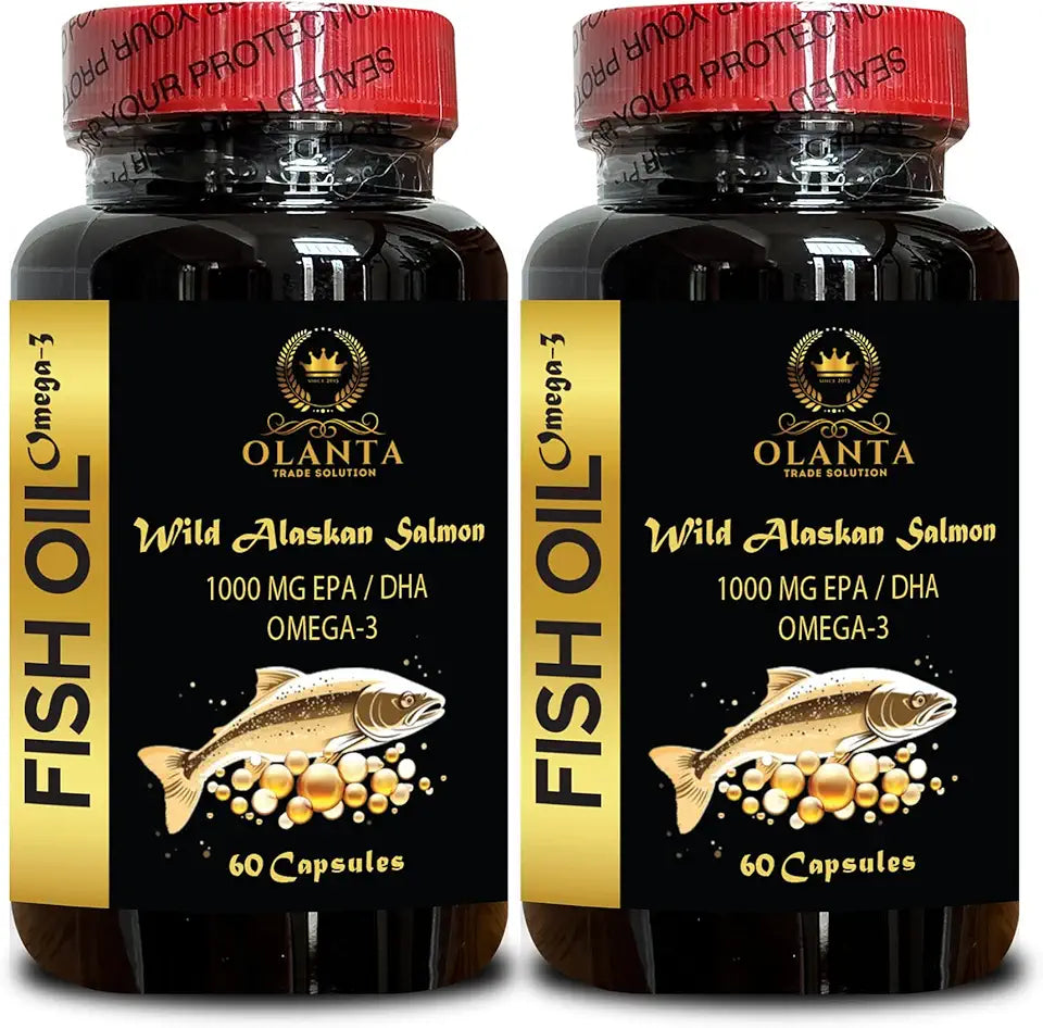 Omega 3 Fish Oil Supplements 120 Capsules R60357
