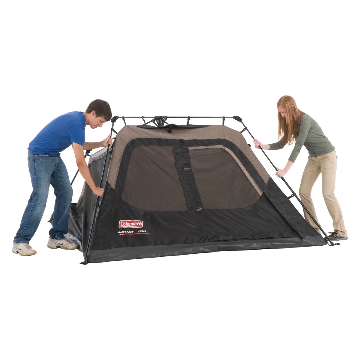 4-Person Cabin Camping Tent with Instant Setup M4067