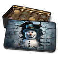 Christmas Snowman Chocolate Truffles Keepsake Tin K462762