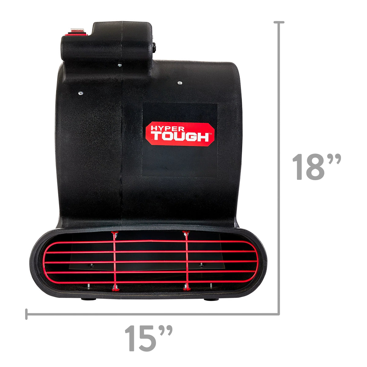 1/4 HP 2-Speed Utility Fan Air Mover Black L294669
