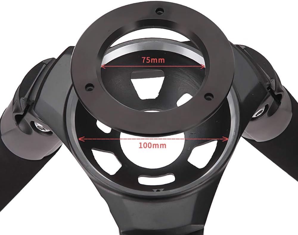 Aluminum Alloy Tripod with Fluid Head E144