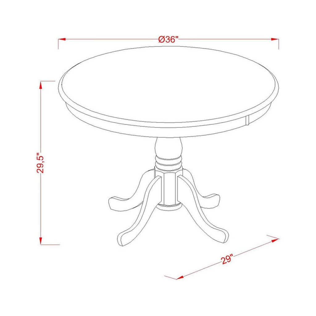 5 Piece Wood Dining Set K926418