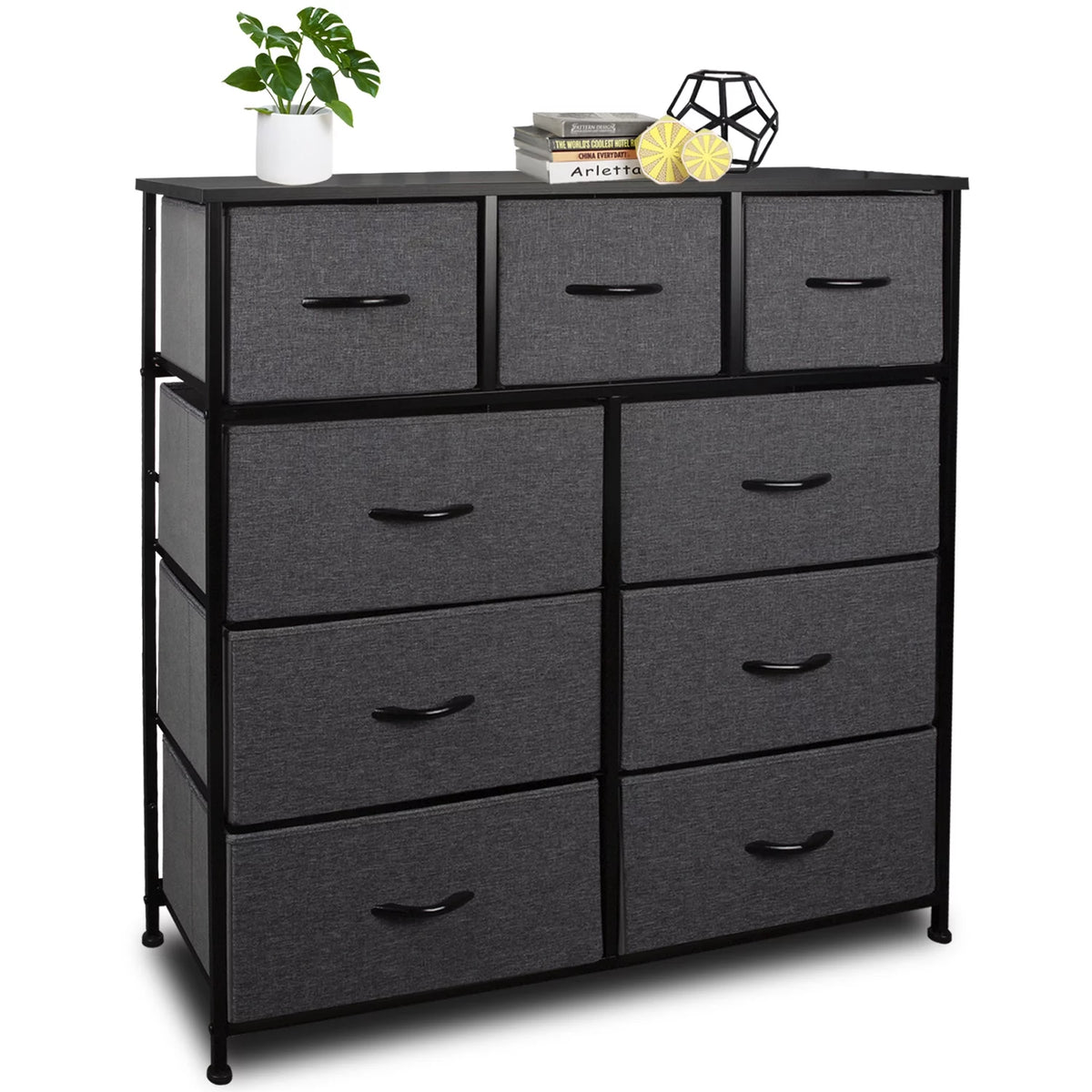 5 Drawer Fabric Dresser Storage Tower A34011